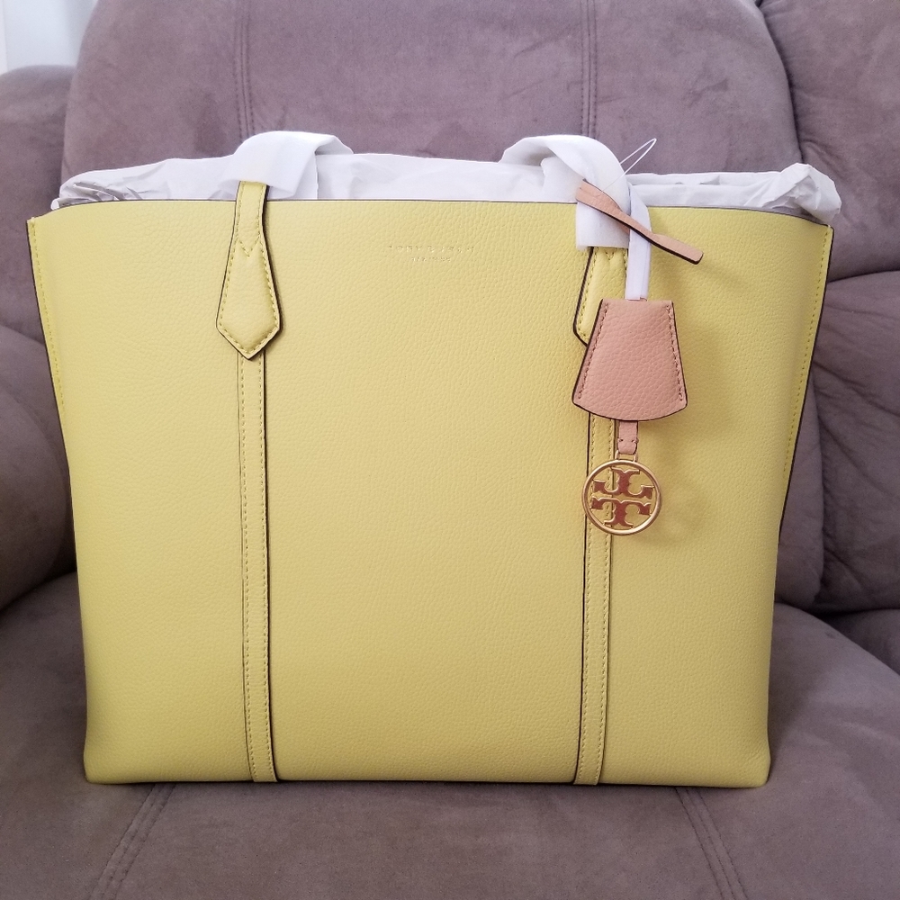 TORY BURCH PERRY TRIPLE COMPARTMENT TOTE